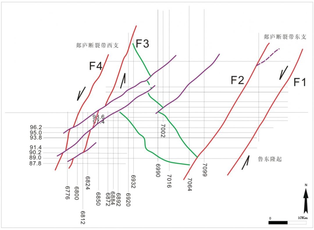 郯庐断裂形成的地质景观,郯庐断裂带如何形成的