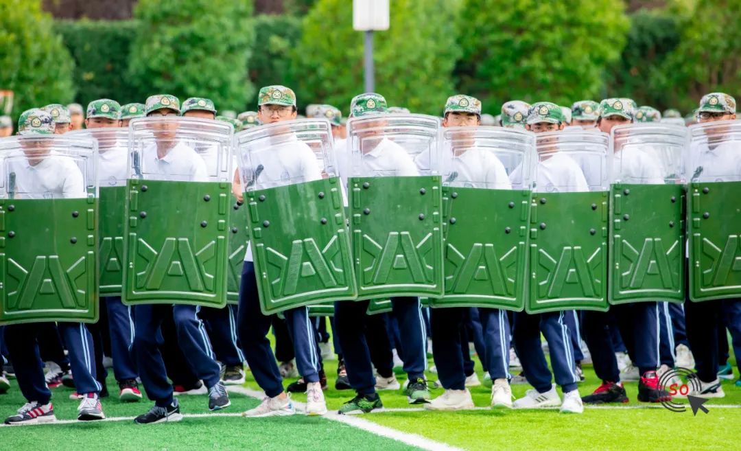 迎建党百年军训风采,青春飞扬军训