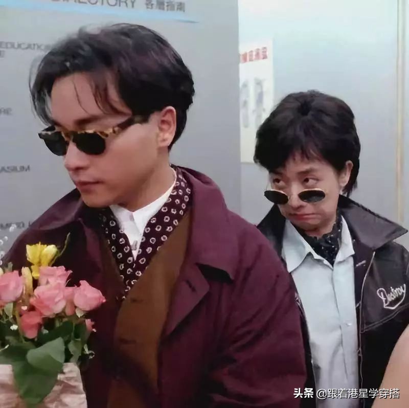 黎明原振侠西装,黎明原振侠穿搭黑皮衣