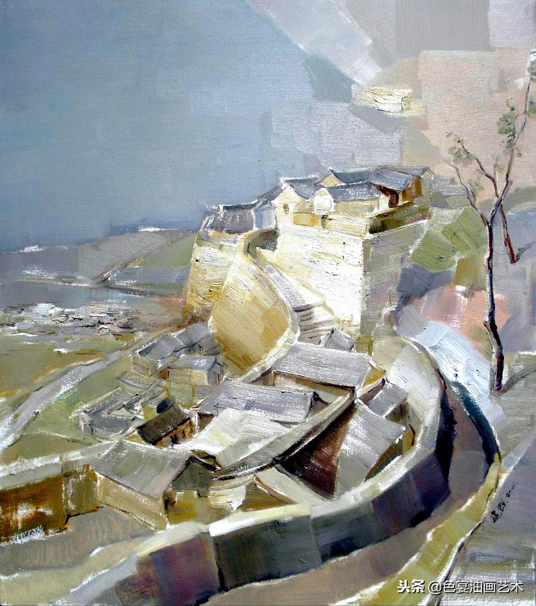 俄罗斯油画大师风景油画教程视频,油画大师油画风景创作教学视频