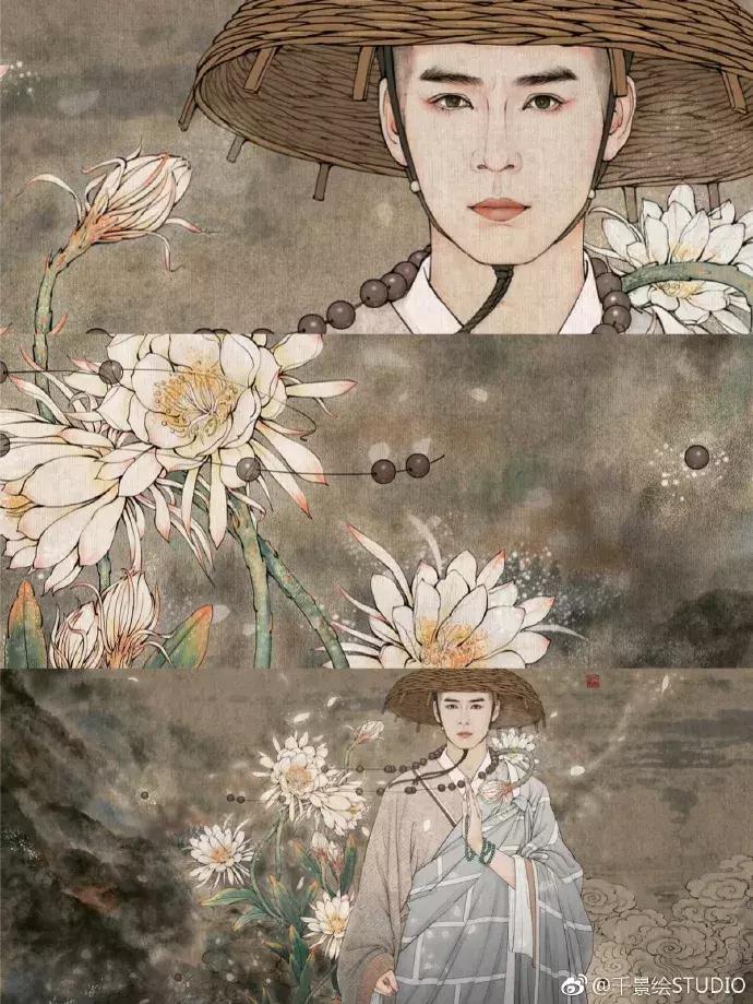 100张绝美古风女手绘简单铅笔,古风6-12岁手绘漫画人物超简单