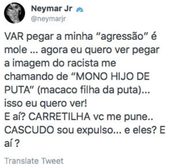 巴西球星评价内马尔,内马尔被巴西人骂的原因