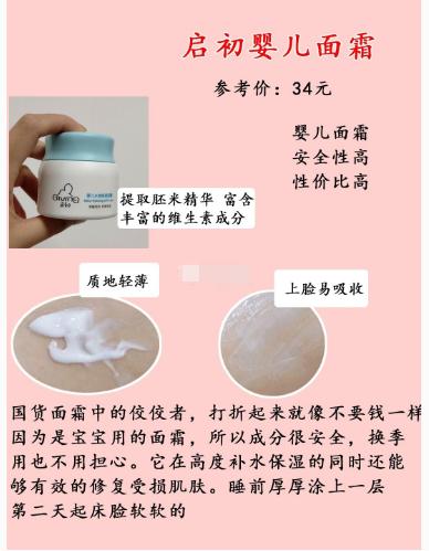 平价面霜推荐学生0-20岁保湿,不油的面霜学生党推荐