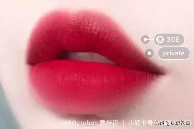 美妆3ce口红最火的几个色,韩妆口红3ce