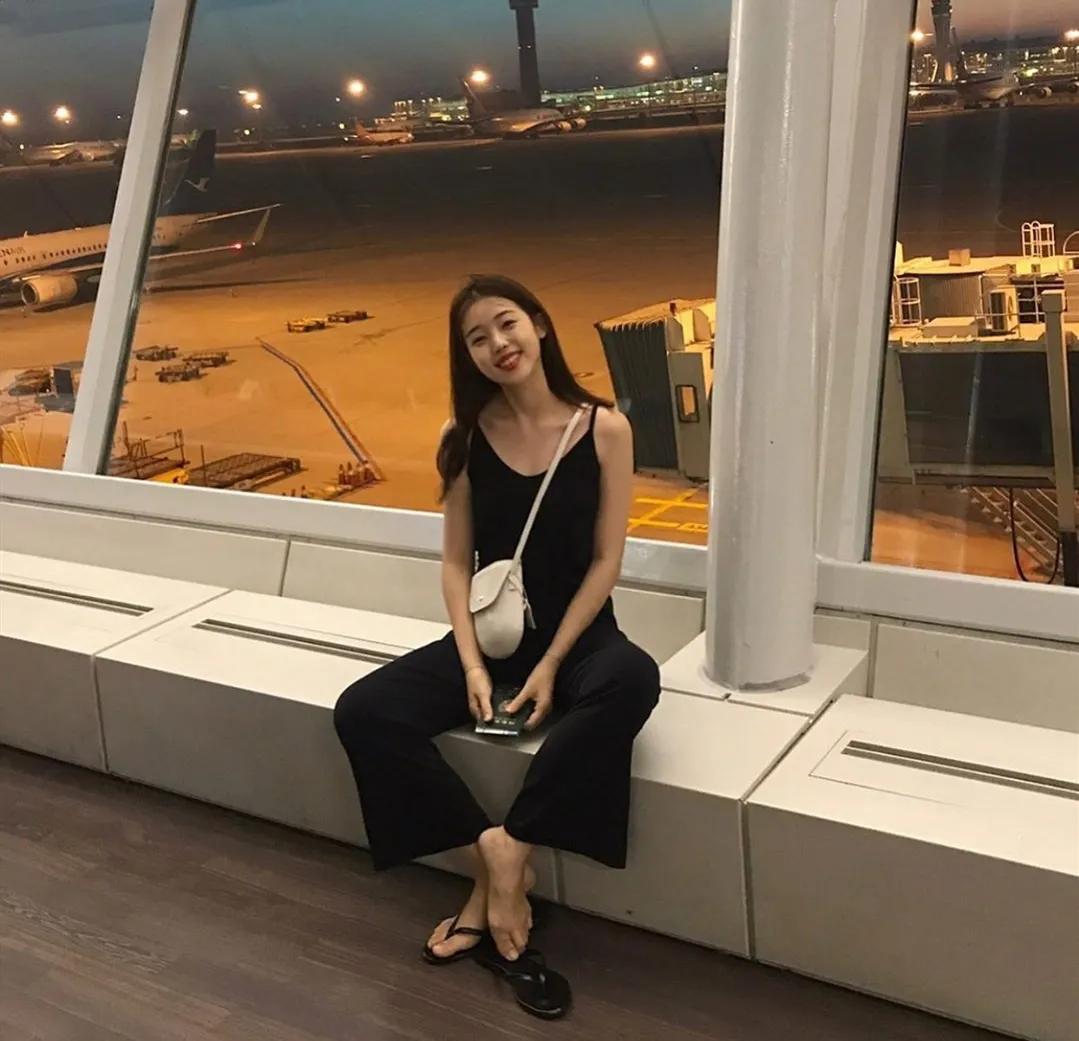 吊带黑色蕾丝穿搭,蕾丝吊带女穿搭