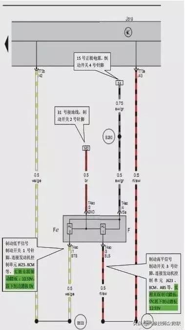 大众朗逸制动故障灯一直亮,朗逸制动故障怎么解决