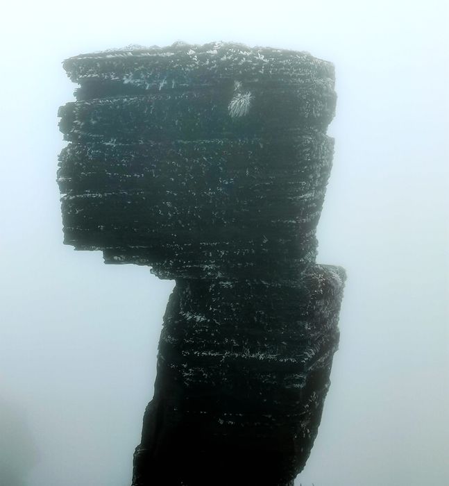 雨中的梵净山景色,烟雨梵净山