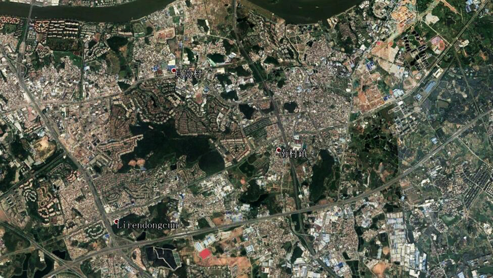 广东番禺一个镇，面积不过47平方公里，人口却有60万