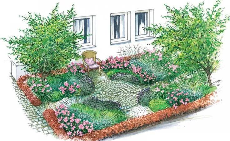 好看的小花园设计图片,好看的小花园图