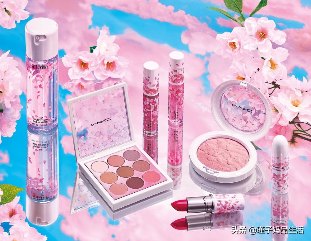 mac樱花限定眼影盘,fancl新年化妆