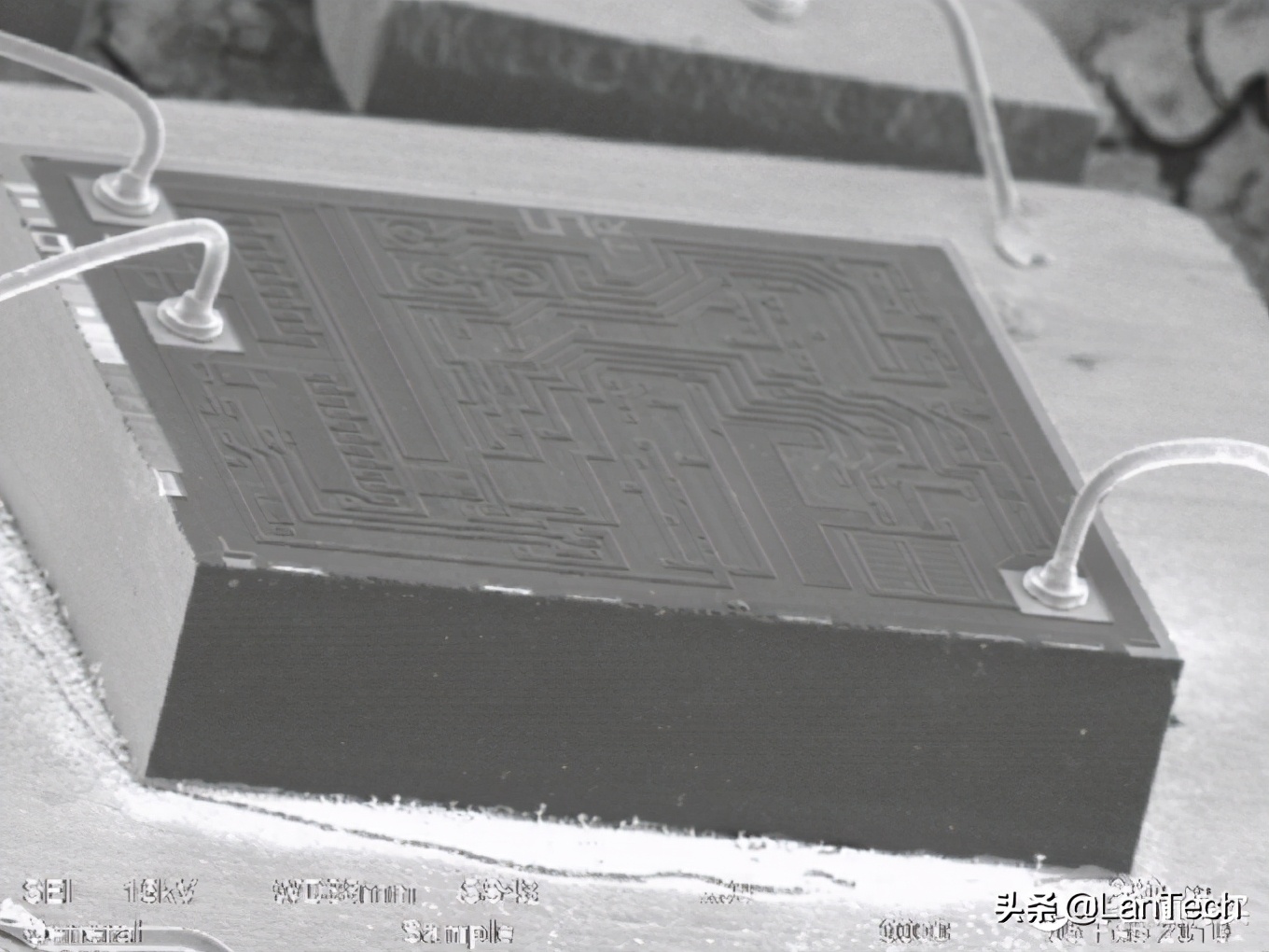 看芯片内部用什么显微镜,芯片在显微镜下的样子