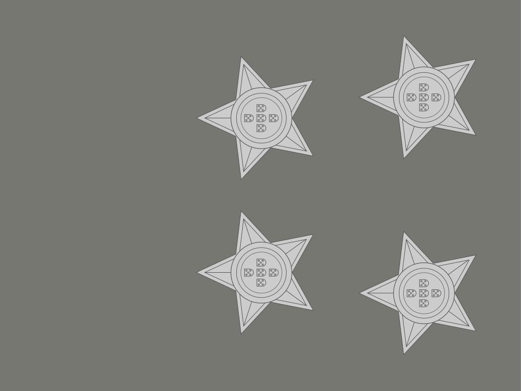 各国军队标识葡萄牙陆军,各国军衔标识葡萄牙