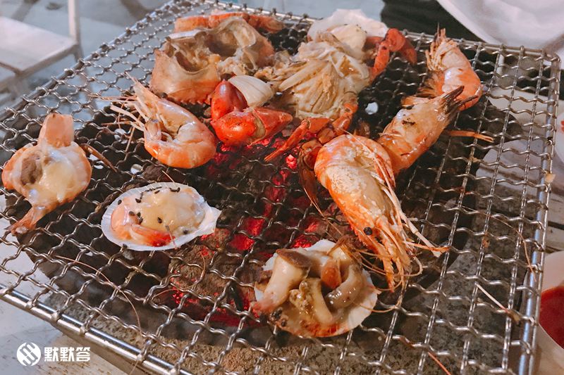 芭提雅海鲜之烤虾,泰国吃货吃虾