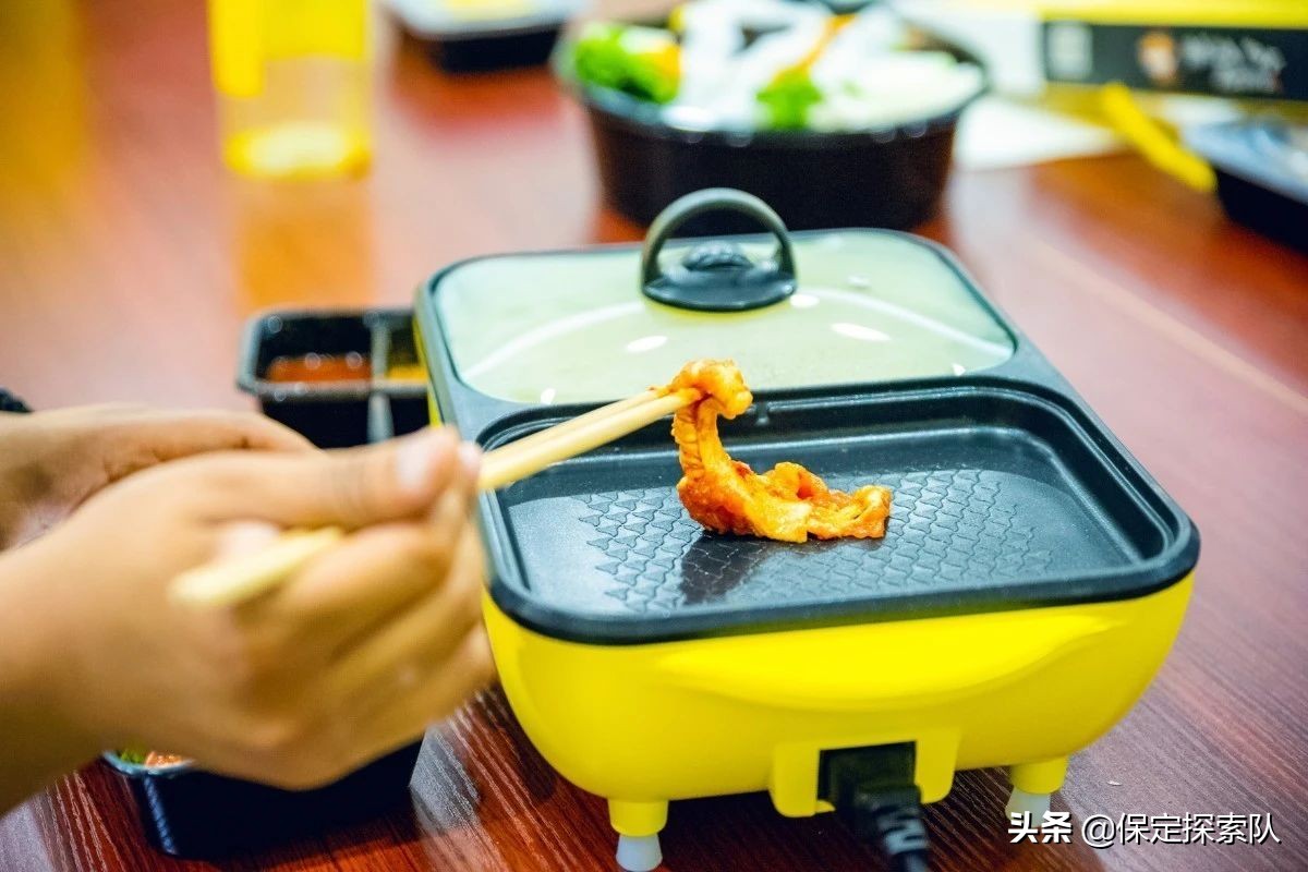 新市区烤涮一体火锅,保定烤涮一体自助小火锅