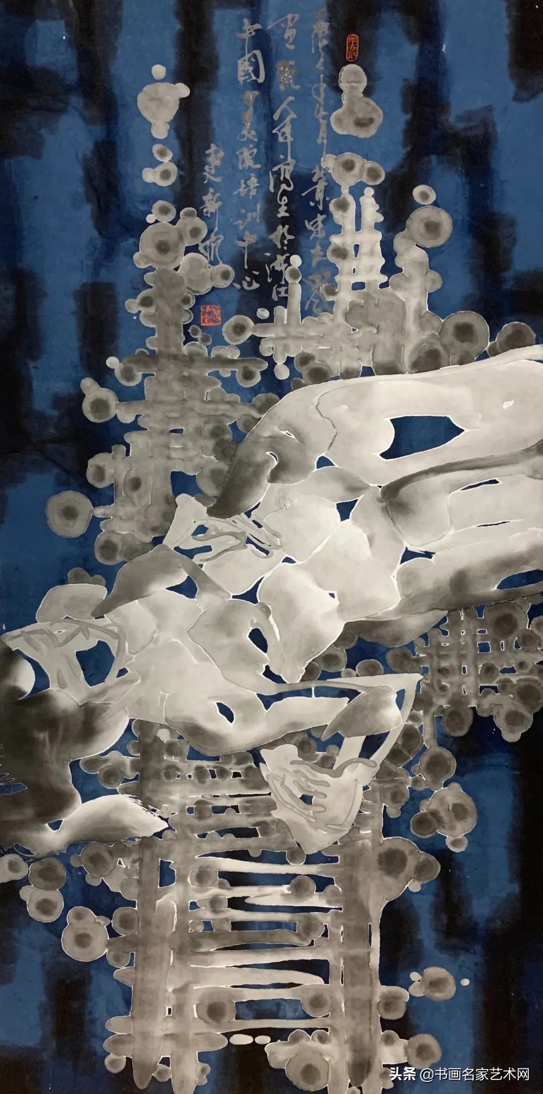 著名艺术家徐建新,画家徐建新