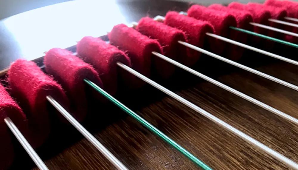 古筝配件大全图解,古筝全套配件都有什么