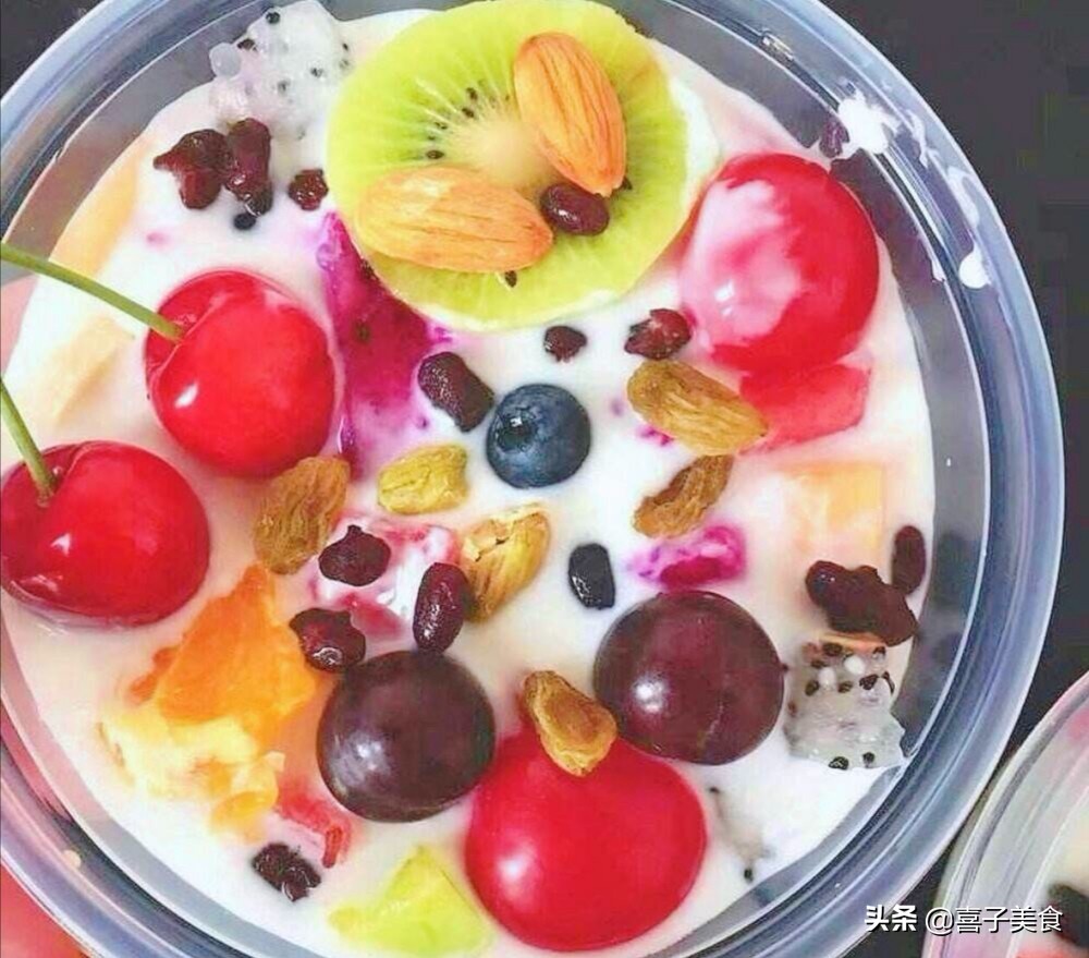 夏日冰水果捞制作,夏季水果捞教学