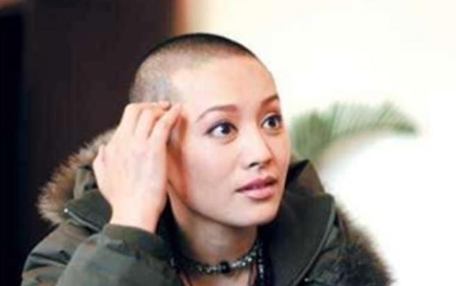 女明星剃光头你觉得谁最漂亮,明星为了演戏剃光头