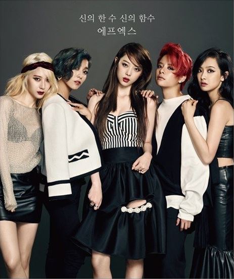 韩国女子团体fx宋茜,韩国大势女团fx