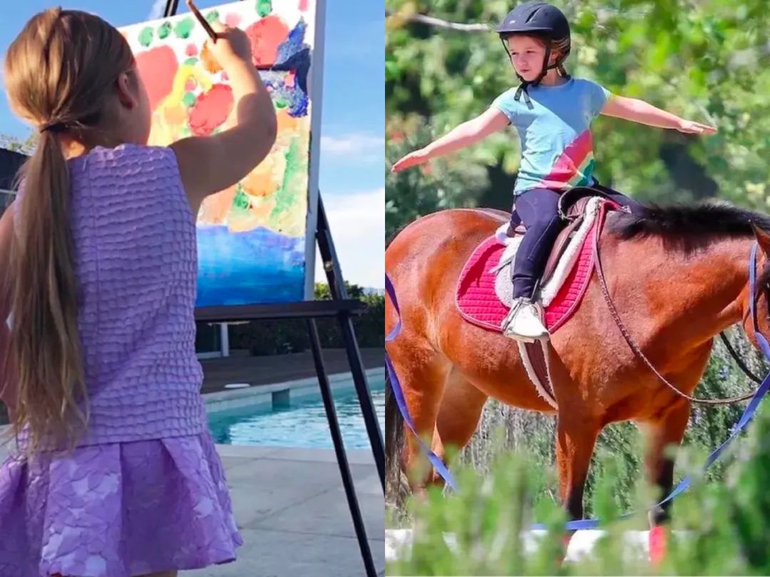 贝克汉姆和大儿子互相嫌弃,贝克汉姆小七大变样