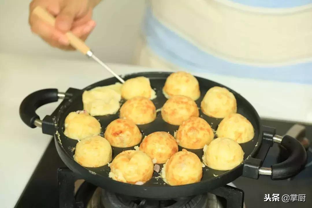 自制章鱼小丸子照烧汁,各种馅料的章鱼小丸子