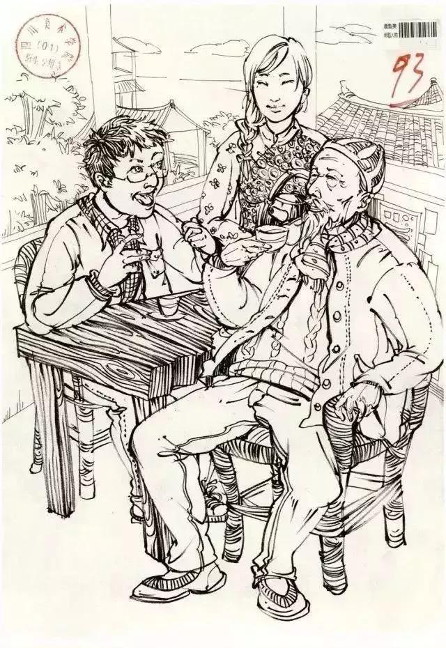 中国美院高分卷鉴赏,西安美院往年高分卷