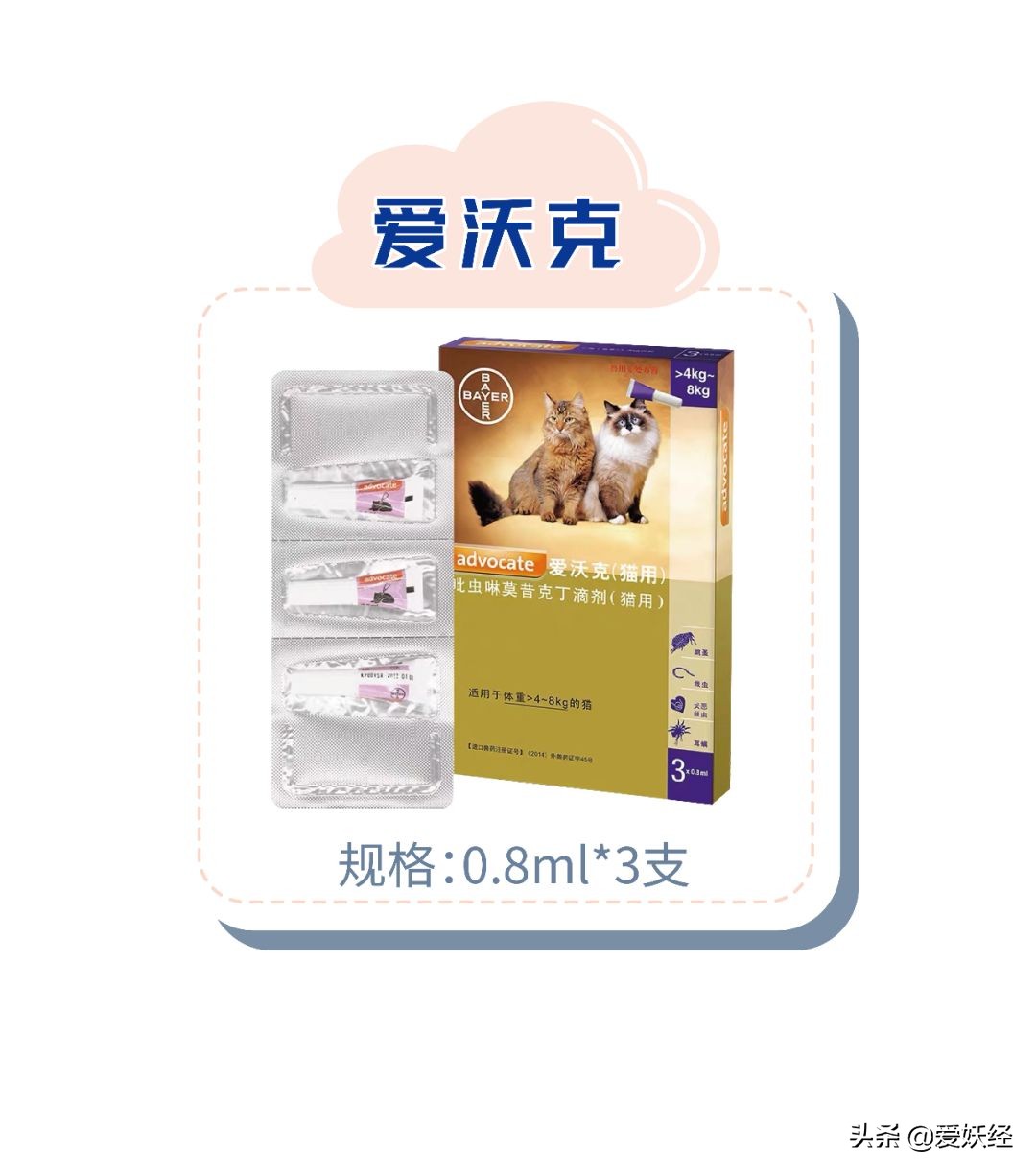 别说老狐狸不宠粉,你们要的猫用驱虫药测评!来喽