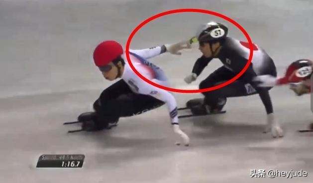 盘点短道速滑韩国恶意犯规,韩国短道速滑犯规回放13次