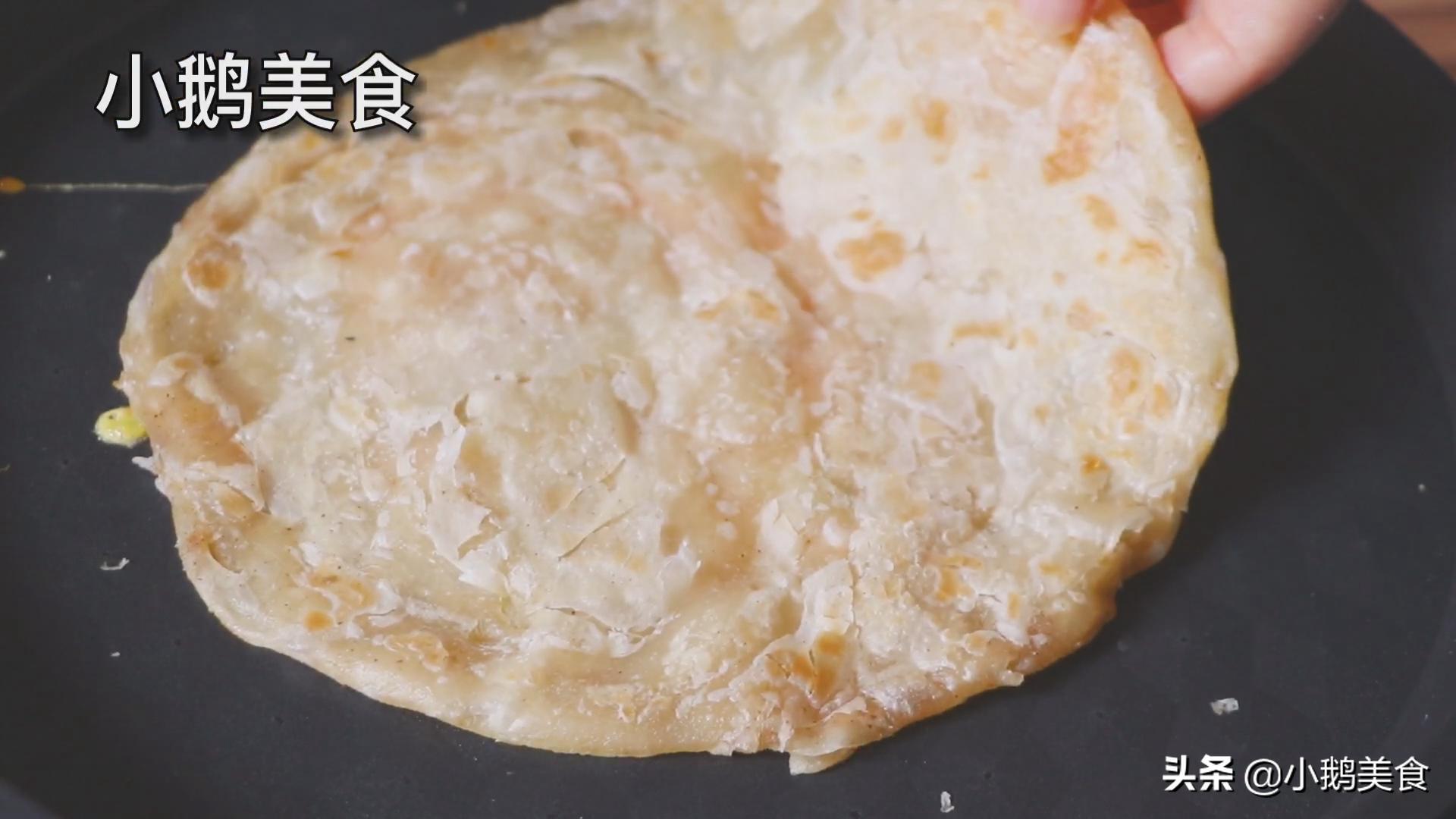 手抓饼的做法简单无技巧,手抓饼做法简单不用醒面