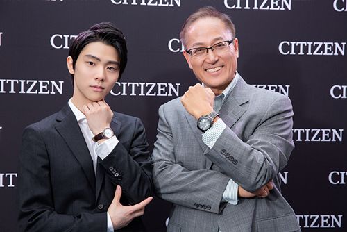 西铁城羽生结弦是中国区的代言人,黄景瑜和羽生结弦西铁城代言人