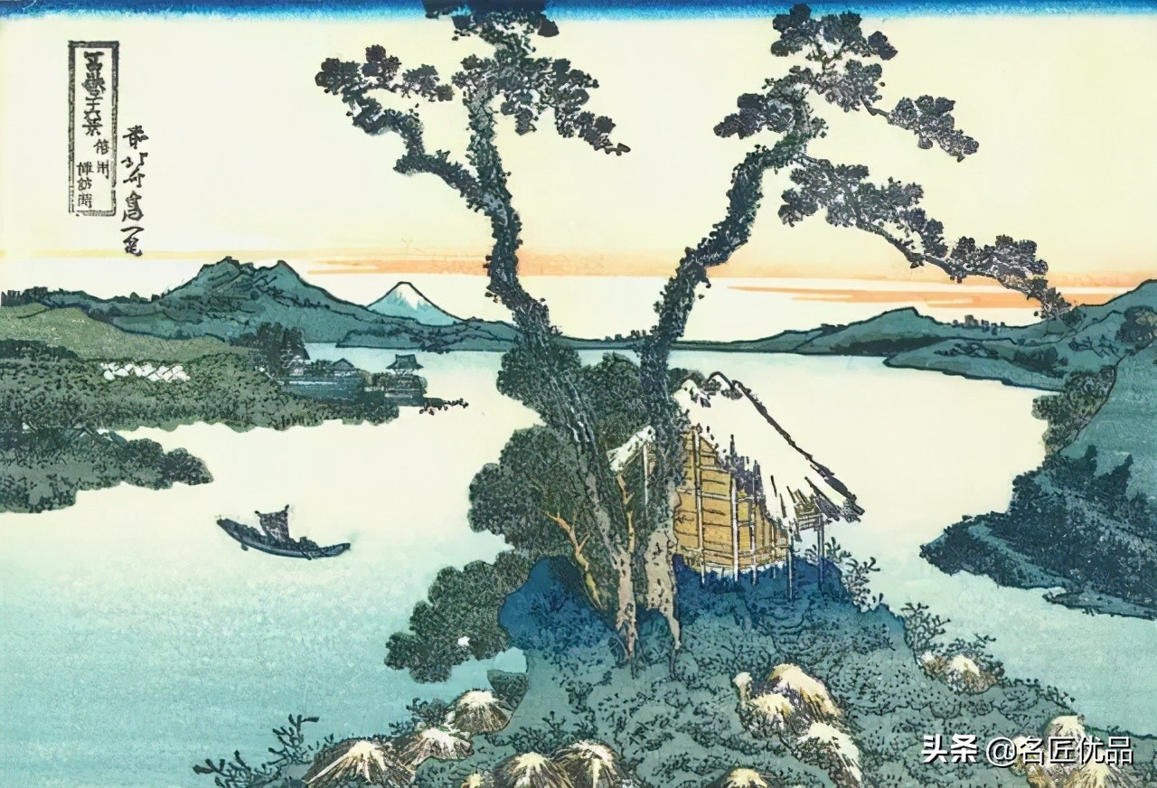 葛饰北斋富岳三十六景作品说明,清代五十位宫廷画师