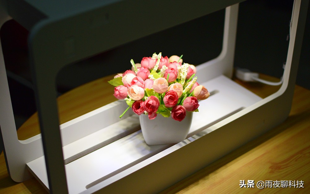 LED种植机体验:黑科技光谱养花,家里的多肉有救了