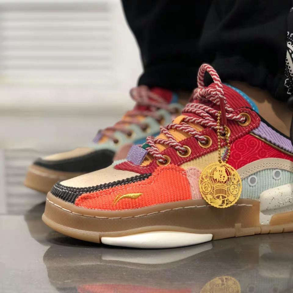 李宁sta联名鞋图片,李宁sta联名鞋悟空板鞋