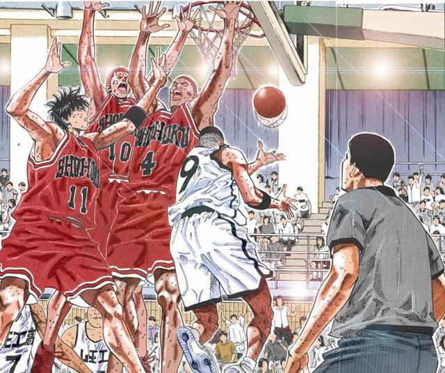 灌篮高手流川枫牧绅,灌篮高手里面的锋卫摇摆人