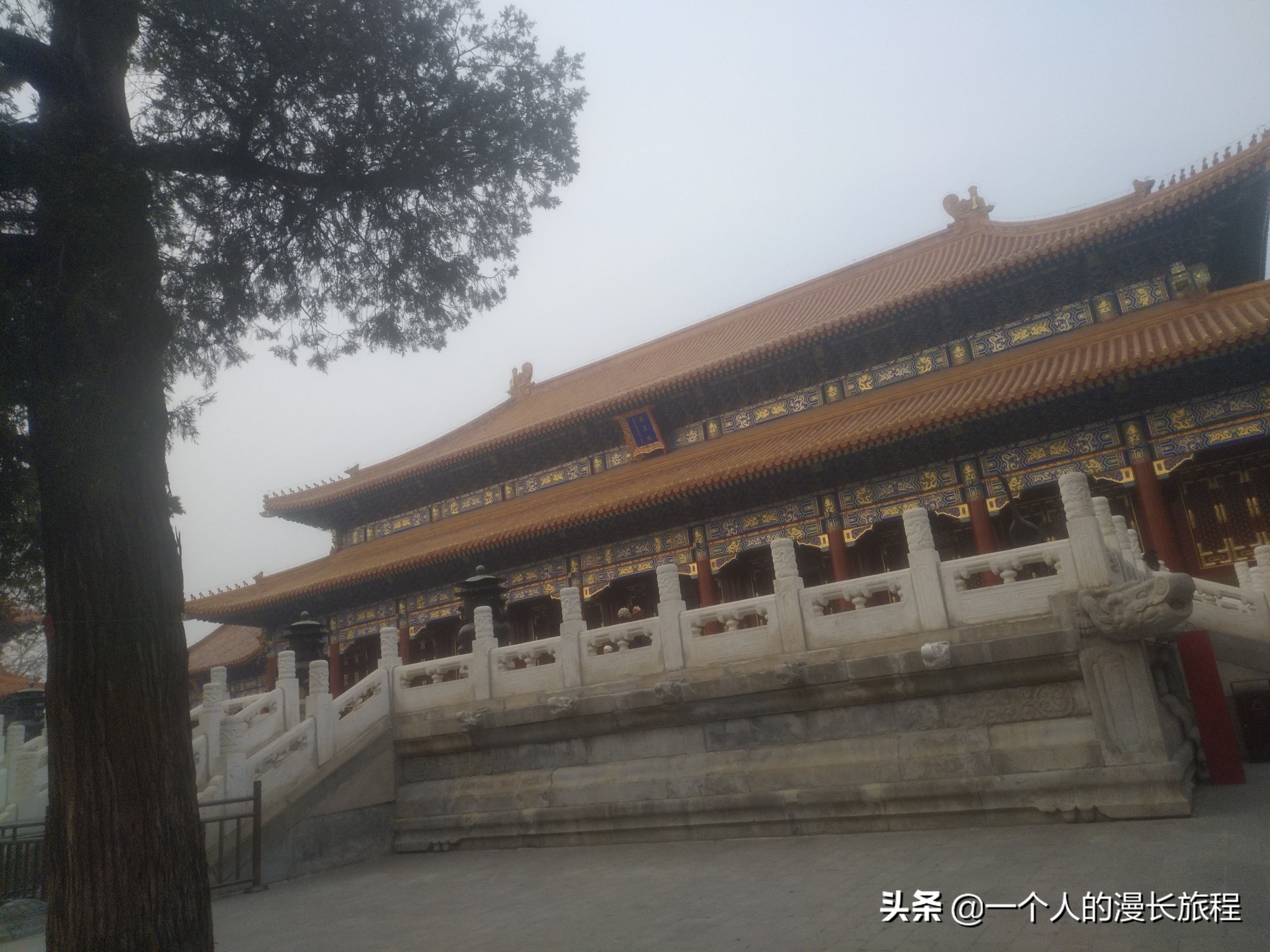 北京景山,这里是北京故宫