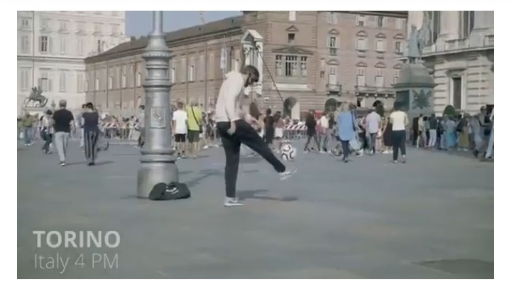 34岁c罗再次演绎暴力1v5过人,c罗第一次扮演街头流浪汉踢足球