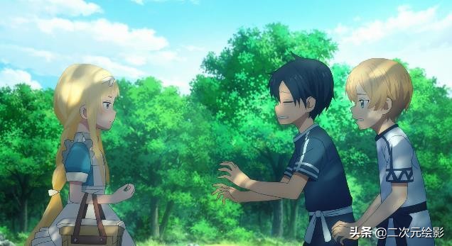 爱丽丝听到桐人和亚丝娜的故事,刀剑神域亚丝娜狩猎桐人