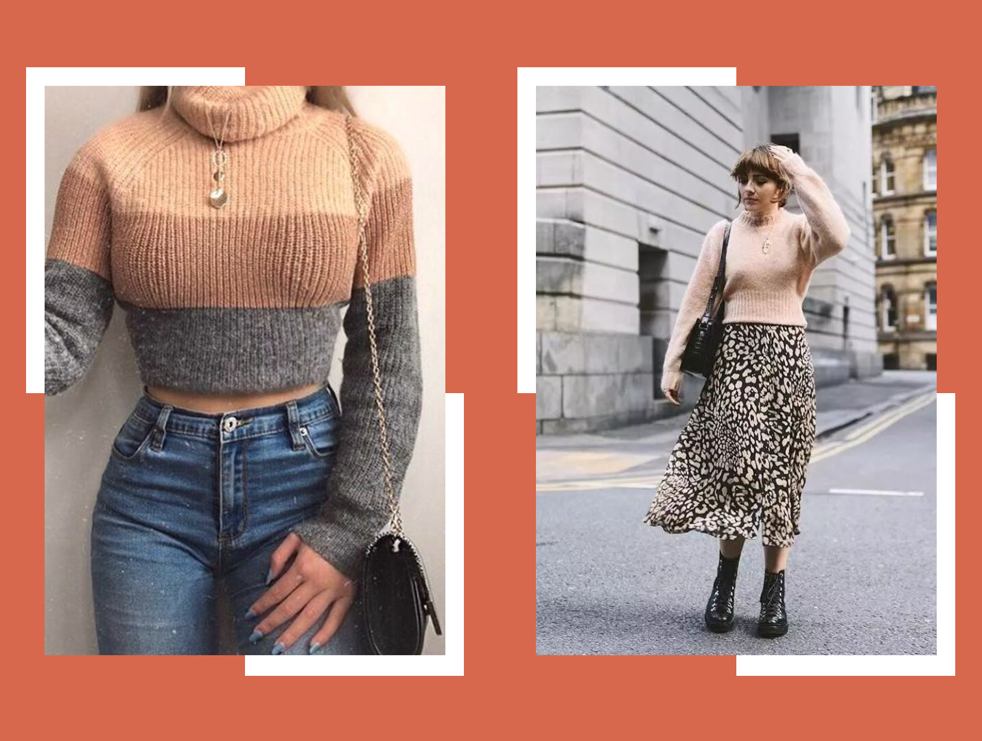 入秋毛衣怎么搭配好看,入秋毛衣