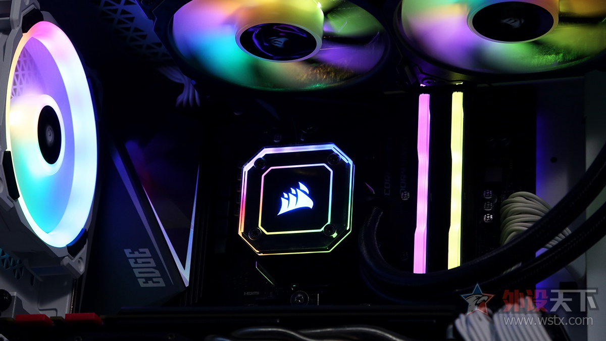 海盗船散热器h100i配十二代cpu,美商海盗船h150ipro散热效果