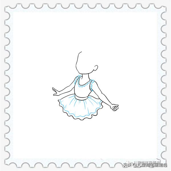 幼儿园小天使简笔画简单又漂亮,儿童天使简笔画怎么画