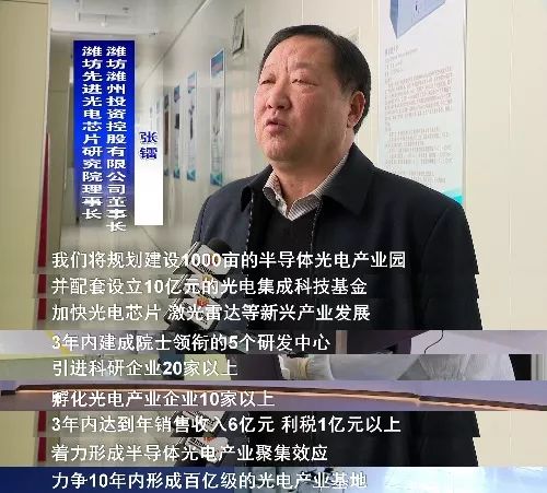 潍坊先进芯片,潍坊光电芯片研究院在什么地方