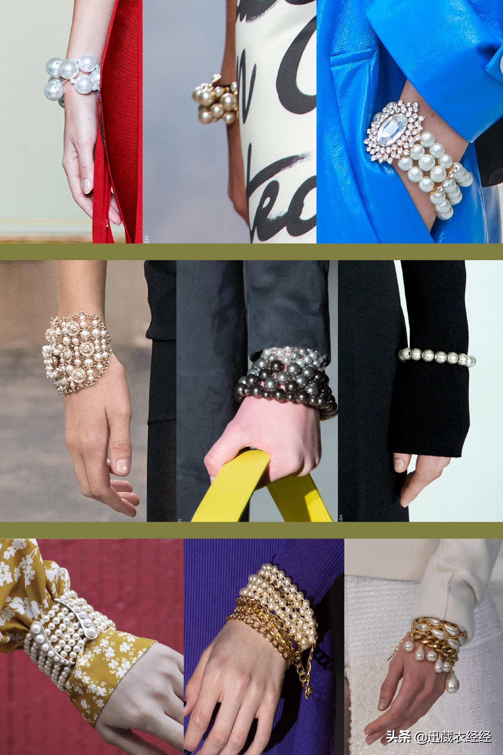 珍珠配饰怎么戴时髦又好看,珍珠搭配珍珠这样戴才气质又减龄