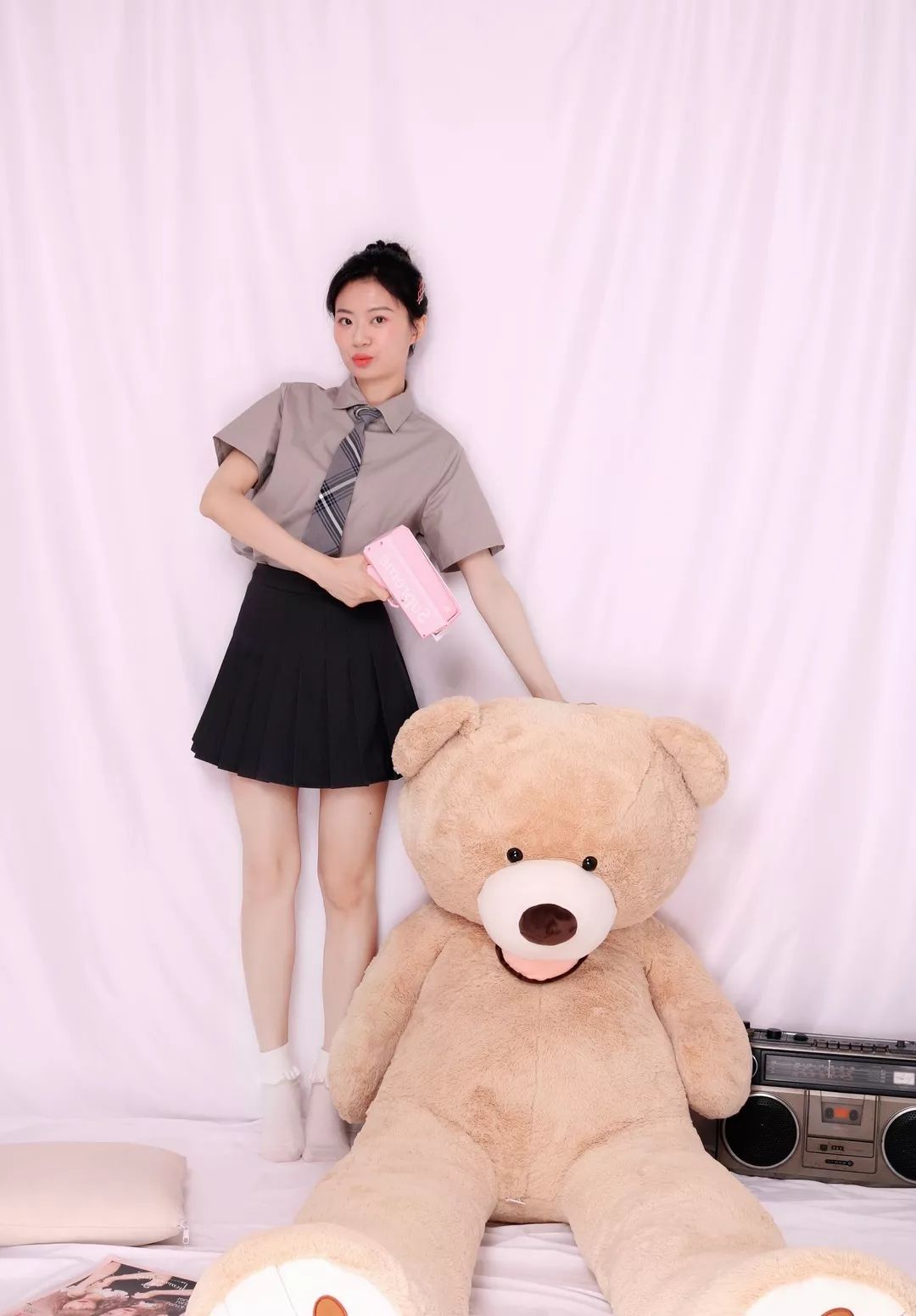 口红特效嘟嘴拍同款iu,画iu同款妆