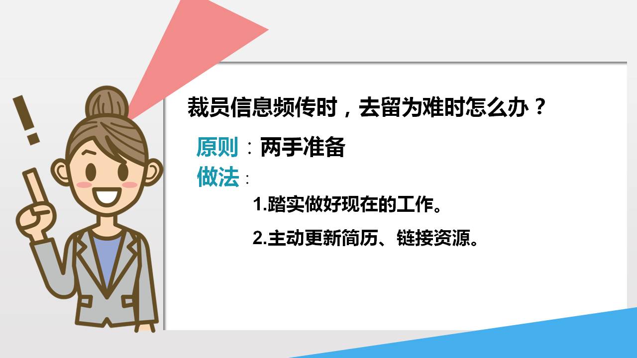 裁员自救最佳方法,裁员与人员的优化方式
