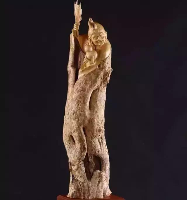 木雕佛像仿古,木雕佛像工艺品欣赏