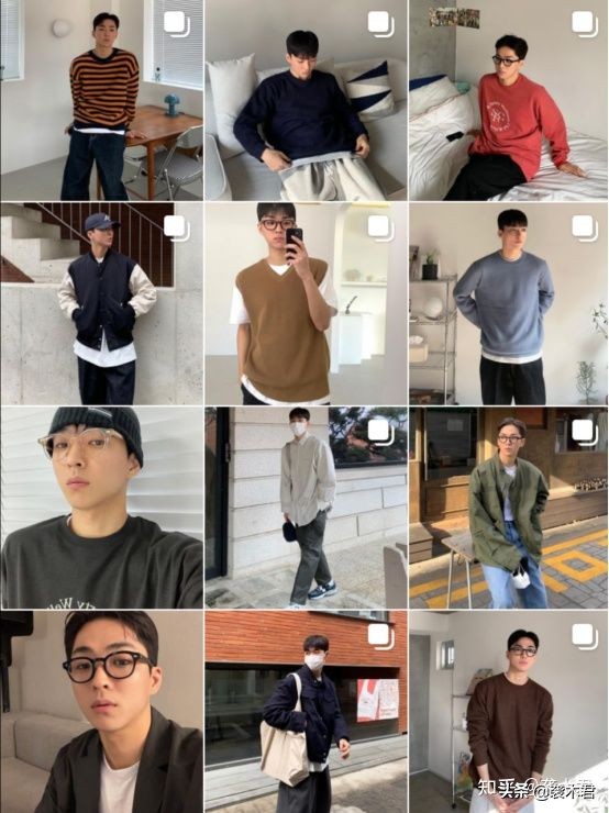 穿搭博主推荐男士休闲穿搭,男士穿搭抖音博主推荐