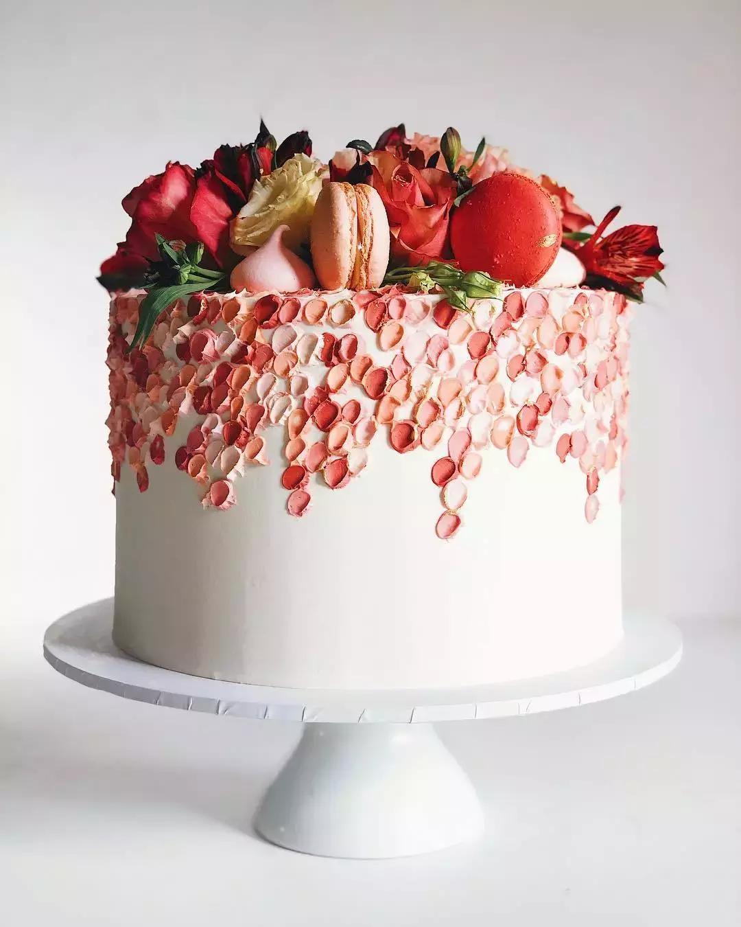 蛋糕好看复古可爱做法,艺术蛋糕创意制作视频