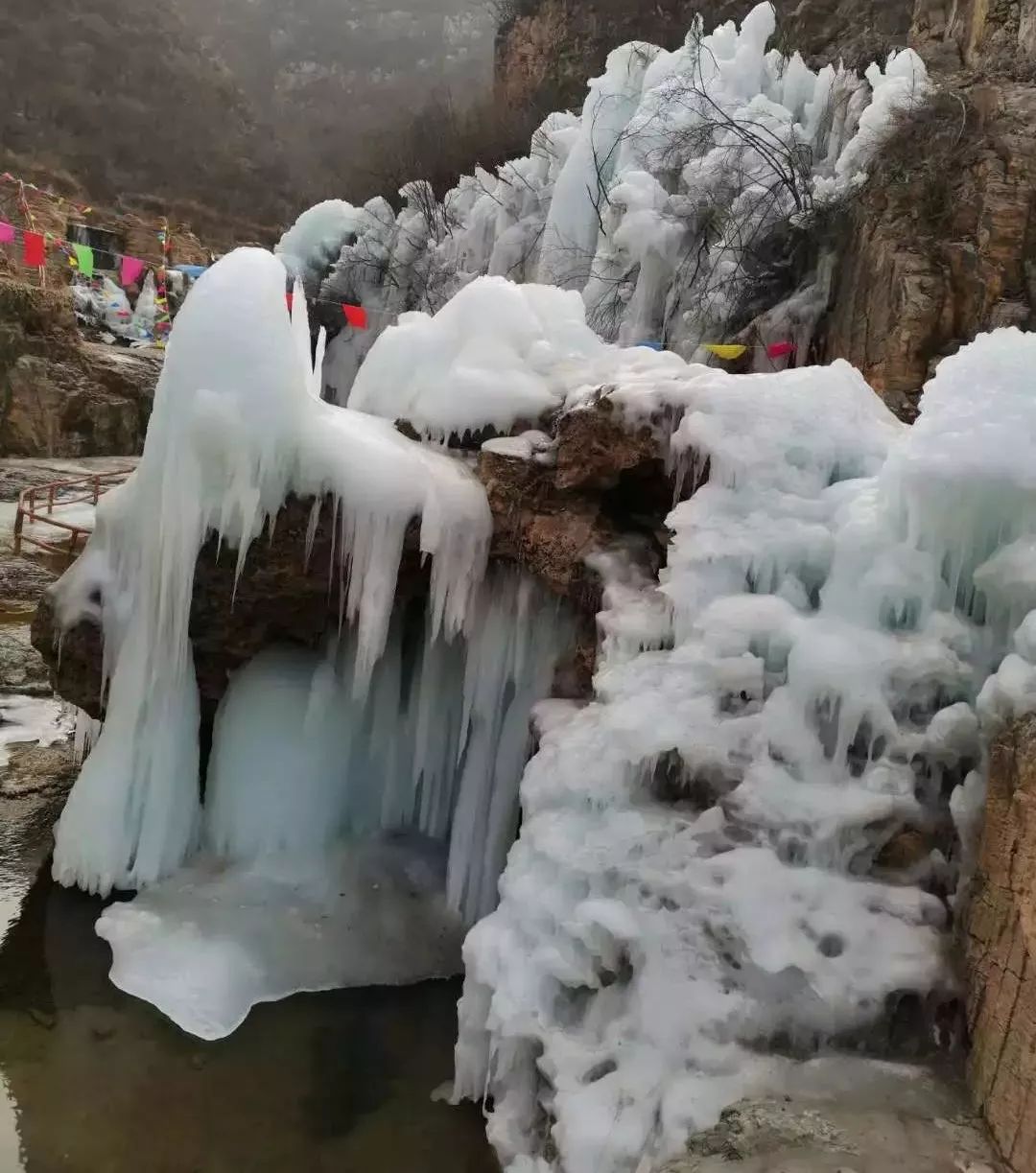 ※平山※十里清风不如你，冬季冰瀑节开幕啦