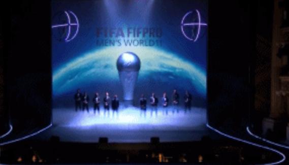 国际足联颁奖典礼梅西发言全过程,梅西当选世界足球先生亨利领奖