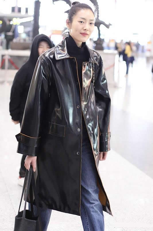 冬季穿大衣太好看了时髦又高级,冬天穿的好看的皮大衣